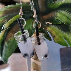 Boba Tea Earrings
